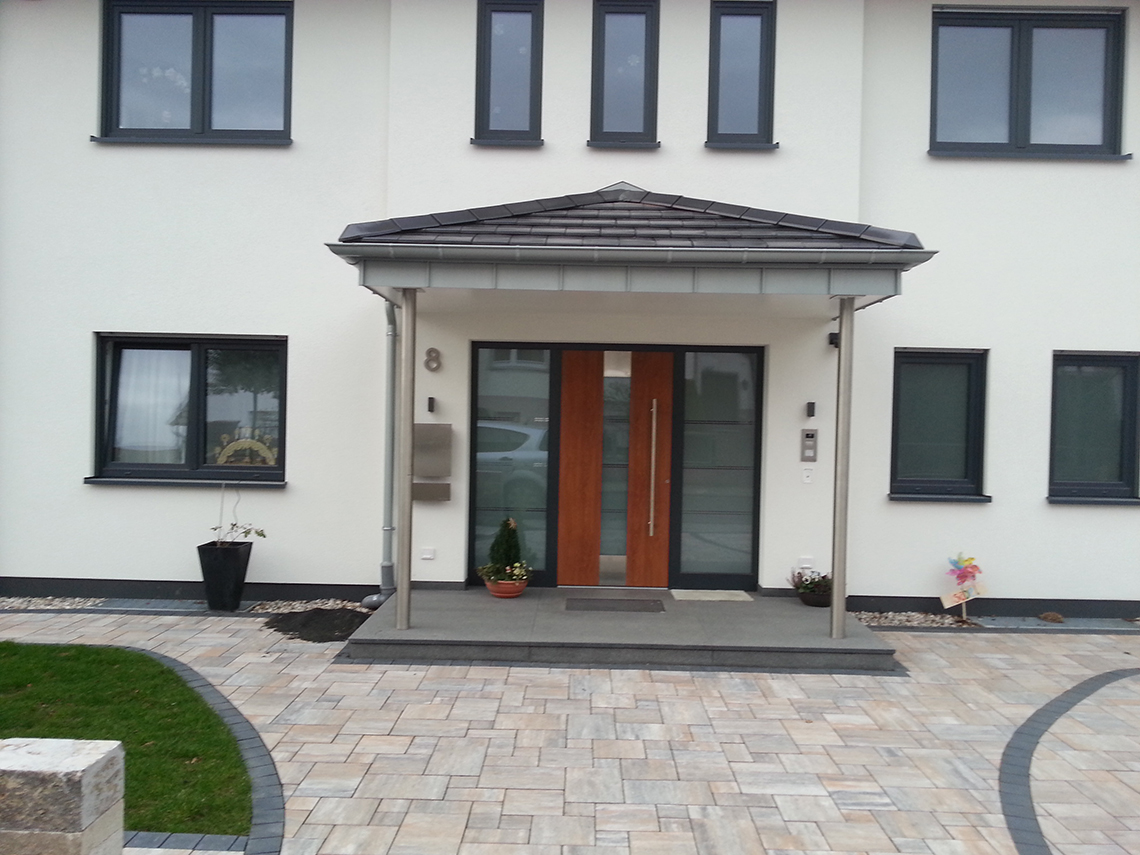 Neubau Fenster und Haustür